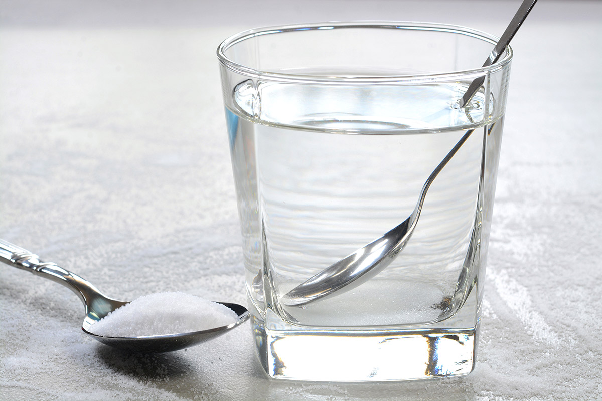 Gargle with Salt Water