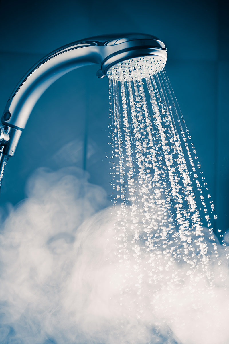 Take a Steamy Shower