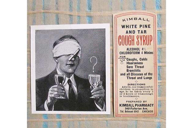 Kimball White Pine and Tar Cough Syrup