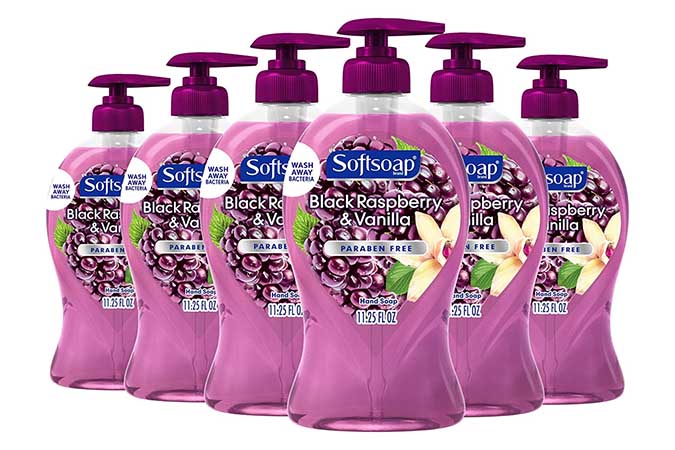 Worst: Softsoap Black Raspberry & Vanilla Hand Soap