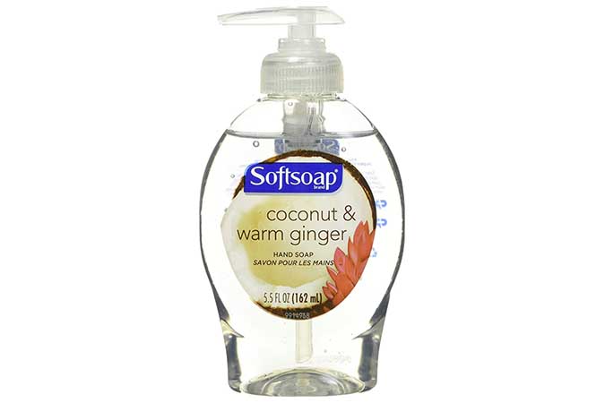 Worst: Softsoap Coconut & Warm Ginger Hand Soap