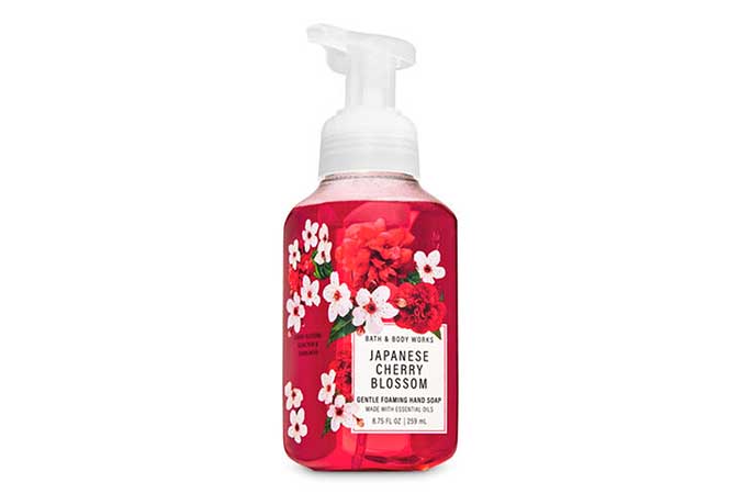 Worst: Bath & Body Works Gentle Foaming Hand Soap in Japanese Cherry Blossom