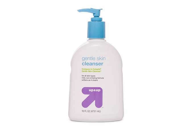 Worst: Up & Up Gentle Skin Cleanser
