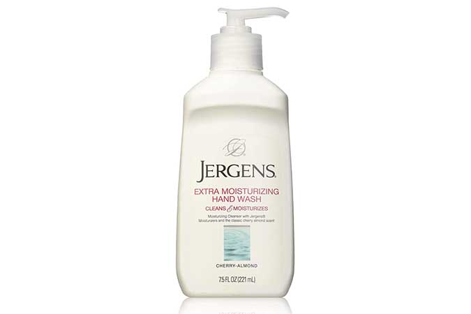Worst: Jergens Extra Moisturizing Cherry-Almond Hand Wash