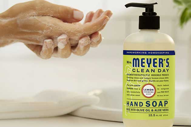 Best: Mrs. Meyer’s Clean Day Hand Soap Lemon Verbena