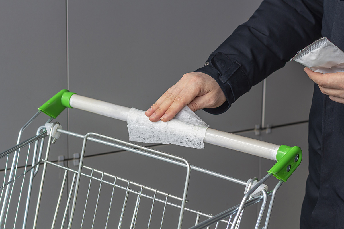 Not Wiping Down Shopping Carts