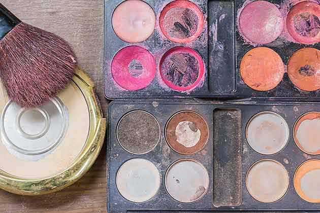 Tossing Old Makeup