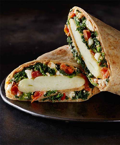 12. Starbucks: Spinach, Feta, & Egg Wrap