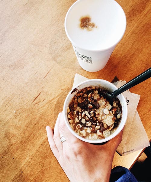 5. Starbucks: Oatmeal