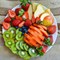 plate of fruit healthy food